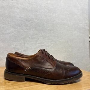 BED|STU Gibson Oxford Wingtip Brown Leather Lace Up Casual Dress Shoes Size 9